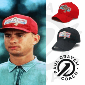 forest gump bubba gump shrimp co baseball cap trail running fancy dress flat peak bnwt